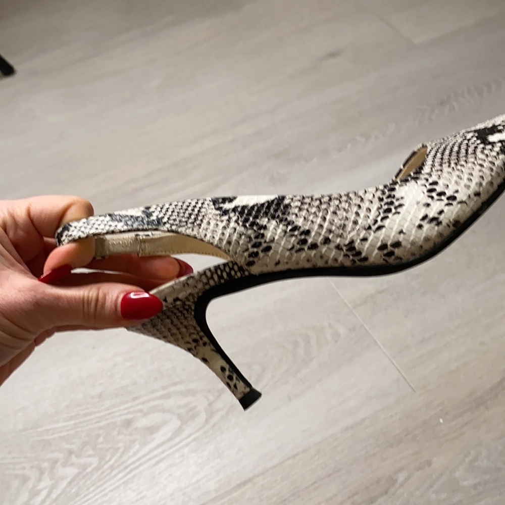 Sling Back Python Heels - image 2